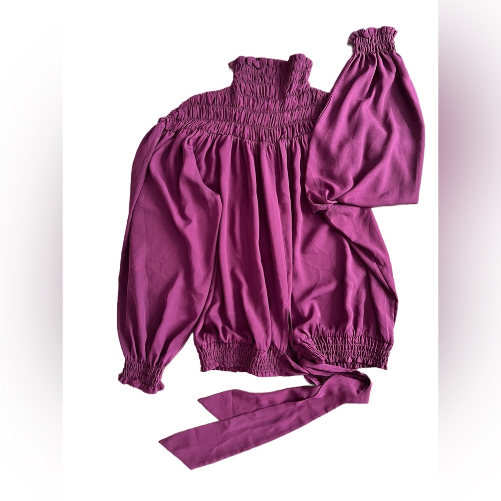 Elegant Purple Women's Top
